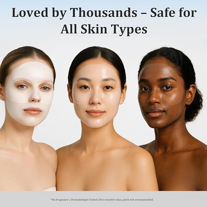 Rosemine Deep Collagen Anti-Wrinkle Lifting Overnight Mask Facial sheet masks with low molecular weight collagen for lifting, firming, and moisturizing 5 Packs