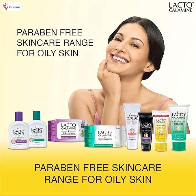 24 Karat Lacto Calamine Sunshield Matte Look Sunscreen SPF50 PA+++ for Oily or Acne Prone Skin, Very Water Resistant, Paraben & Sulphate Free, 50g