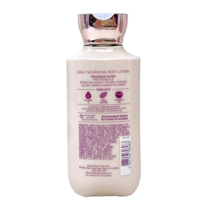 Bath & Body Works 5 Pack Assorted Body Lotion Bundle with a Himalayan Salts Springs Sample Soap