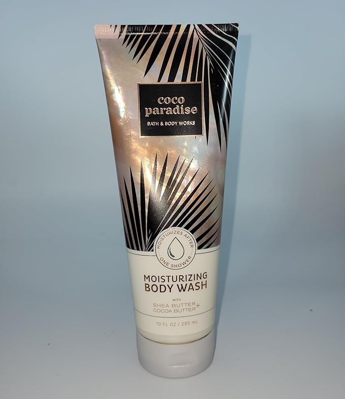 Bath and Body Works Moisturizing Body Wash 10 oz (10 Fl Oz (Pack of 1), Coco Paradise)