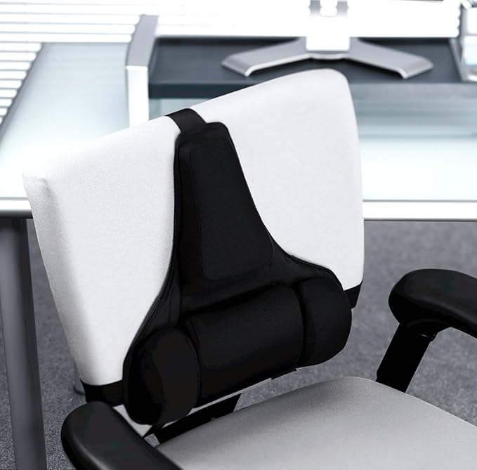 Fellowes Professional Series Back Support, Black (8037601) (Pack of 2)