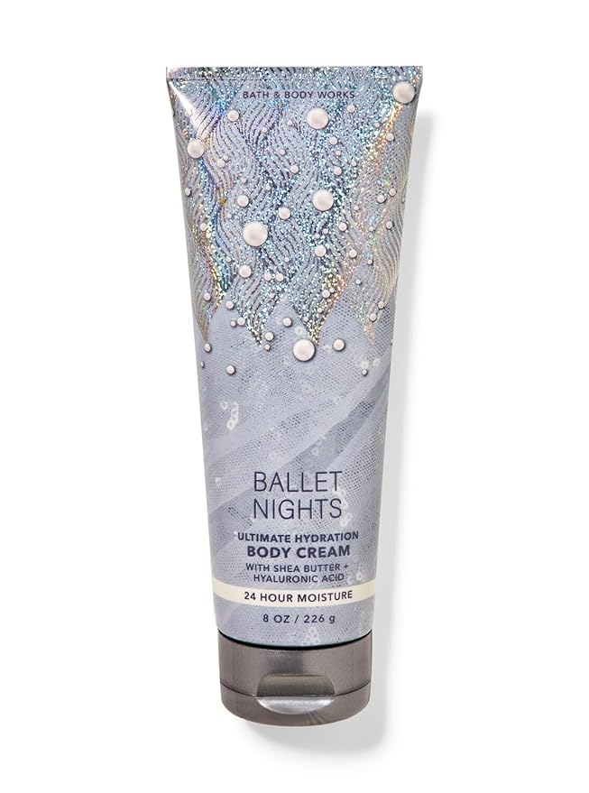 Bath & Body Works Ultimate Hydration Body Cream Gift Set For Women, 8 Fl Oz (Ballet Nights)