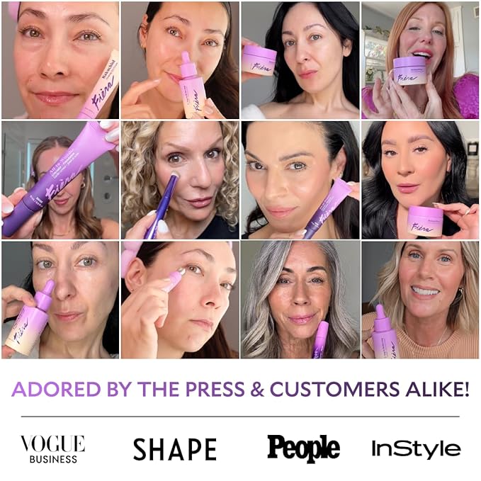Fièra Concealer & Foundation Brush - Expert Tool for Cream & Liquid Makeup - Seamless, Even Application - Lightweight & Easy to Clean - Perfect for Use with Fièra Luxury Concealer