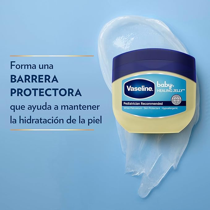 Vaseline Unscented Petroleum Jelly 50ml - Whole Body Moisturizer for Dry Skin, 1.69oz