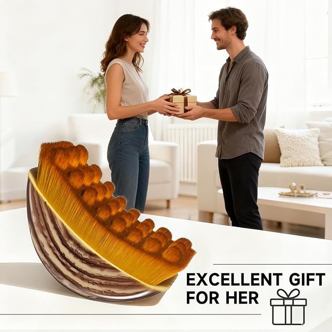 New Lymphatic Contour Face Brush, Lymphatic Drainage Facial Massager Brush for Chin & Neck Contour, Soft Bristles Suitable for All Skin Types, Ergonomic Beauty Tools with Portable Boxes (1 PCS)
