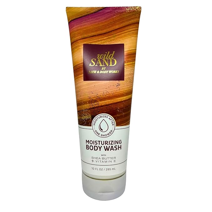 Bath & Body Works Moisturizing Body Wash, 10oz Each (Wild Sand)
