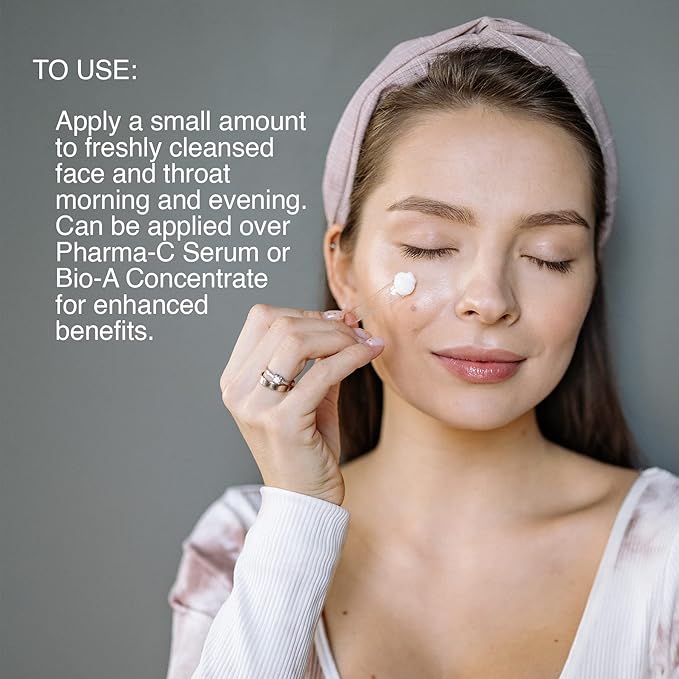 Pharmagel Glyco-8 Facial Firming Moisturizer for Combination Skin | Deeply Hydrating Daily Facial Moisturizer for Fine Lines and Wrinkles - 2 oz.