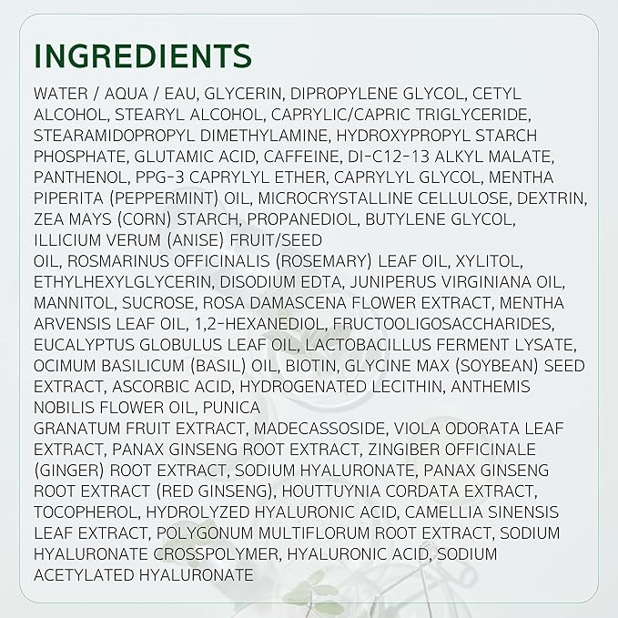 LABO.H Scalp Strengthening Capsule Conditioner for Hair Growth & Anti-Loss | Vegan Treatment with Vitamin C, Biotin, Caffeine and Rosemary Oil, Instant Softening & Nourishing, Korean, 7.43 Fl. oz.