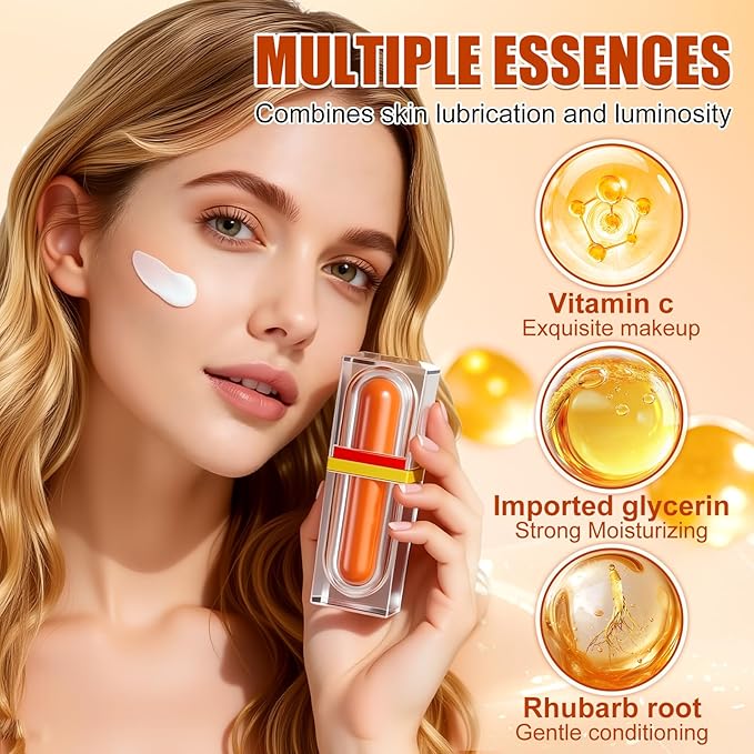 2Pcs Five Vitamin C Face Cream and Conceals, 2025 NEW VC Cream for Face, Fivefold Vitamin C BB Creams, Lightweight Long Lasting