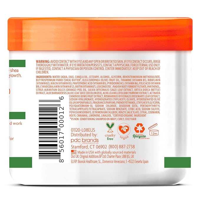 Cantu Leave-In Conditioning Repair Cream with Shea Butter, 16 oz (Pack of 12)