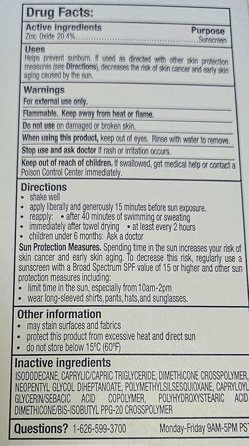 Daily Facial Mineral Sunscreen Broad Spectrum SPF40, oil free, weightlessMatte Finish, gel formula, fragrance free, water Resistance (Mineral Sunscreen 2 pack matte finish)
