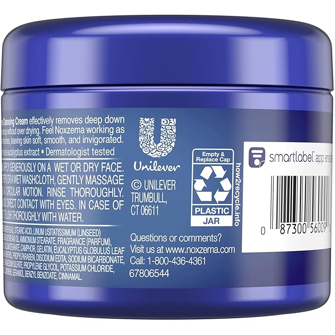 Noxzema Classic Clean Cleanser, Original Deep Cleansing, 2 oz