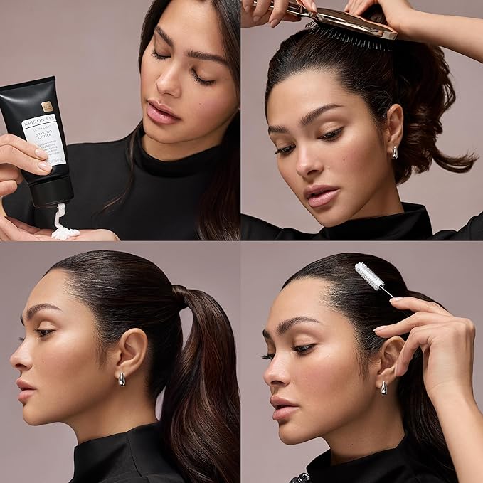 Kristin Ess Styling Cream Taming Wand for Portable Smooth Frizz, Tame Fyaways & Style Edges - Lightweight Hold, Vegan, Color Safe, Silicone Free Women's Styling Product