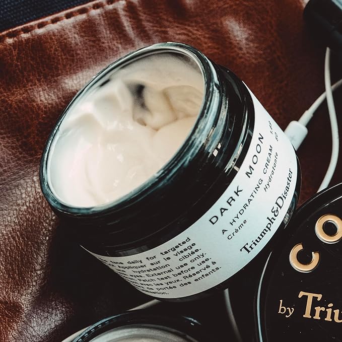 Triumph & Disaster | Dark Moon Hydrating Cream | Logic Toner for Men, 1.7 oz & 8.45 oz