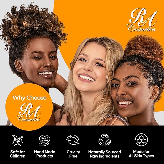 RA COSMETICS Whipped Shea Butter Cucumber-Melon - 6oz | 100% Pure & Natural African Shea Butter for Men & Women - Ultimate Handcrafted Moisturizer with Essential Vitamins for Radiant Skin