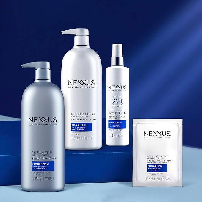 Nexxus Humectress Conditioner for Ultimate Moisture for Dry Hair Powered by POLYSOFT HYDRATOR Technology with Tri-lipids 33.8 oz