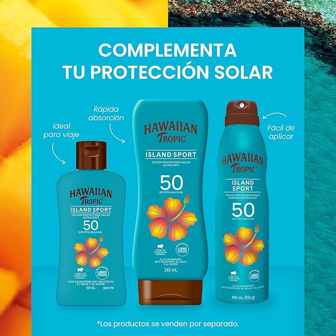 Hawaiian Tropic Island Sport Spf50, 170 g