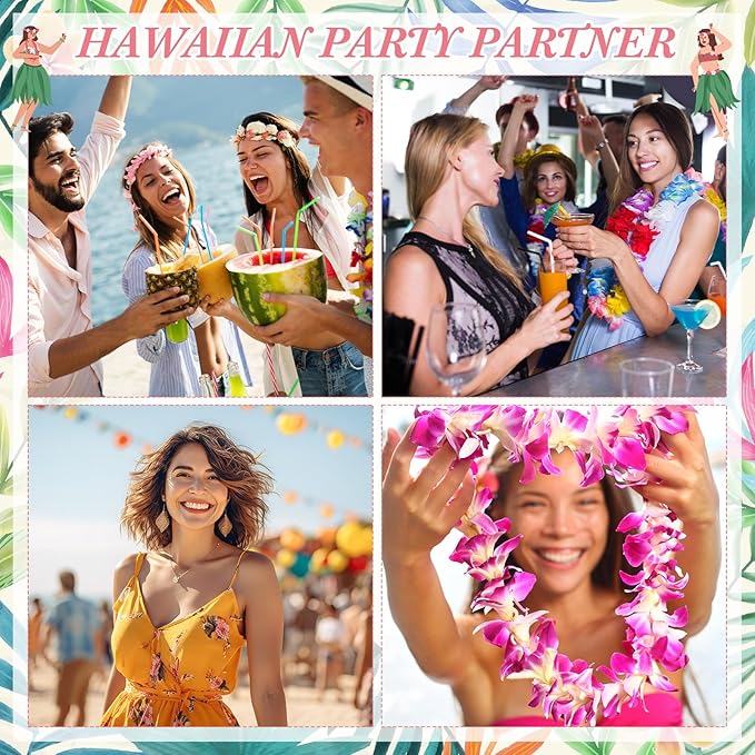 12 Pcs Mini Sunscreen Bulk for Summer SPF 30 Water Resistant Sunscreen Lotion Bulk for Thank You Gifts Wedding Bridal Shower Favors Travel for Wedding Party (Hawaiian Flower)