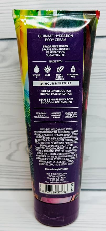 Bath & Body Works Into the Wild Ultimate Hydration Body Cream 8 Ounces Pack of 2