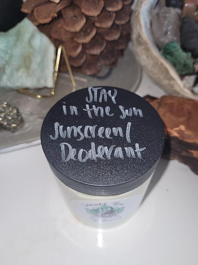Natural Organic Sunscreen and Deodorant, Handmade