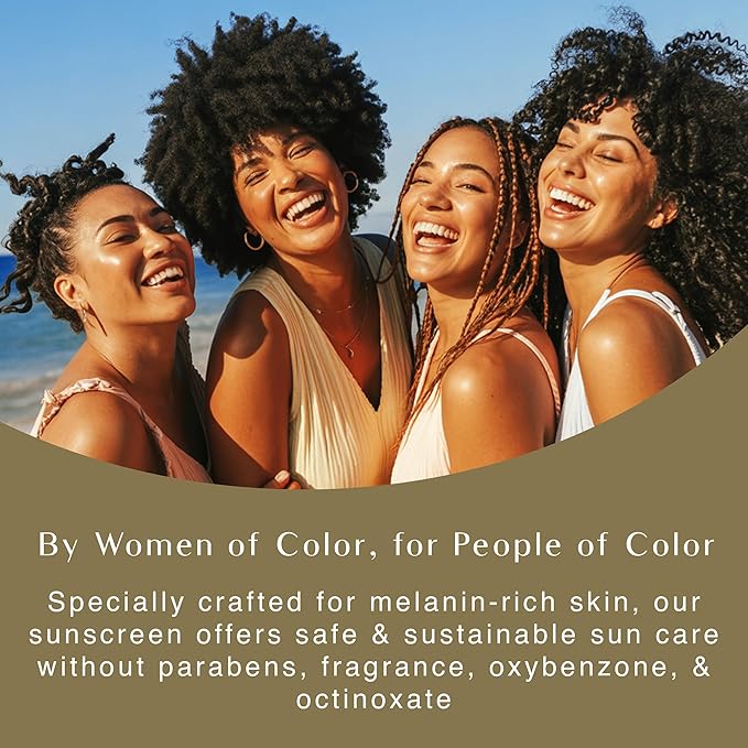 Black Girl Sunscreen Make it Matte SPF 45 Gel Sunscreen for Face - SPF 45, Sun Protection for Skin, Travel Size, Water Resistant, Wear Under Makeup, No White Cast for Melanin Rich Skin - 1.7 fl oz