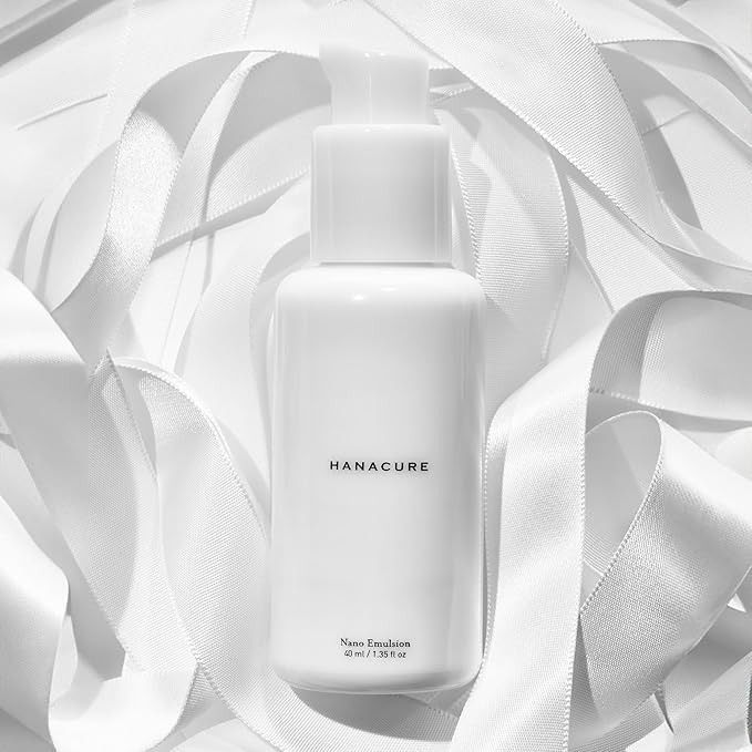 Hanacure® Nano Emulsion Moisturizer - 40ml - Weightless Anti-Aging Moisturizer for Face, Skin Firming and Tightening Lotion (Pack of 2)