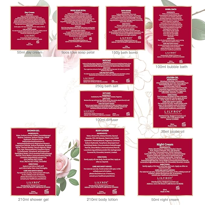 25Pcs Mothers Day Gifts for Women - Luxury Bath and Body Spa Gift Basket for Women | Relaxing Care Kit Christmas Mothers Day Gifts for Mom Gift Baskets for Valentines Day Anniversary
