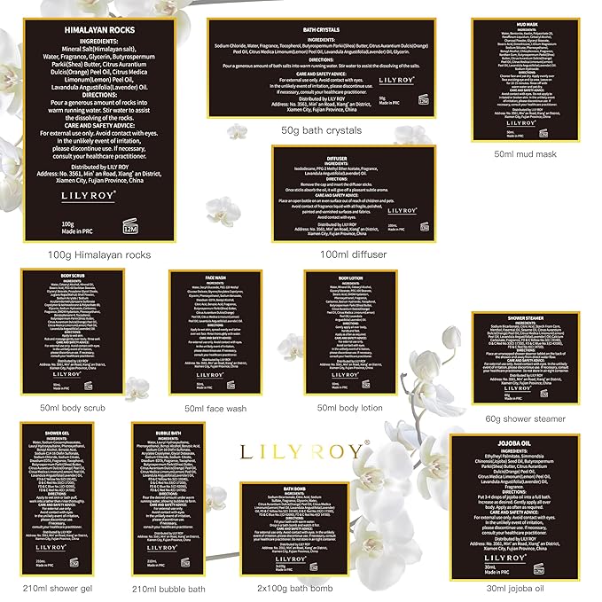 Mothers Day Gifts for Women - 18-Piece Luxury Gold Spa Gift Set, Premium Bath Collection | Fathers Day, Valentines Day Gift, Birthday Gifts, Christmas, All Occasion Ultimate Holiday Gift