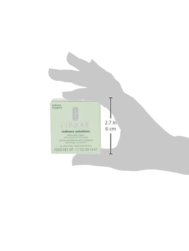 Clinique Redness Solutions Daily Relief Cream with Microbiome Technology,1.7 Fl Oz,(Pack of 2)