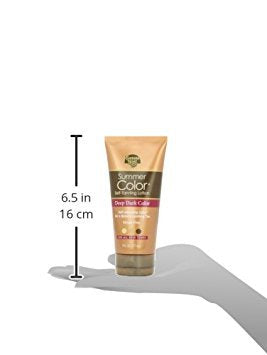 Banana Boat Summer Color Self Tanning Lotion, 6oz | Self Tanner, Deep Dark Color for All Skin Tones, Gradual Tanning Lotion, Sunless Tanner, 6oz (Pack of 3)