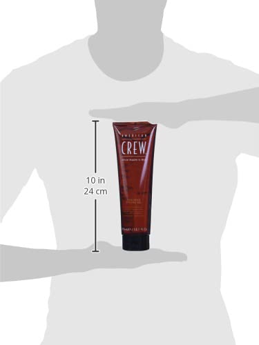 American Crew Men's Hair Gel, Firm Hold, Non-Flaking Styling Product, 13.1 fl oz
