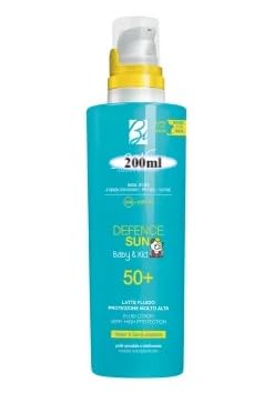 Sunscreen BioNike SPF 50 Defence Sun Baby & Kid Lotion Fluid, 200 ml