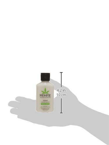 Hempz Body Lotion - Floral & Banana Daily Moisturizing Cream,Shea Butter Hand and Body Moisturizer - Hemp Lotion - Skin Care Products,Hemp Seed Oil - Mini,2.25 oz.,(Pack of 2)