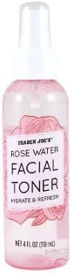 2 -Pack Trader Joe's Rose Water Facial Toner Hydrate and Refresh - 2 Pack