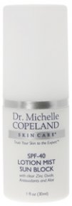 SPF-40 Lotion Mist Broad Spectrum Sunscreen Travel Size