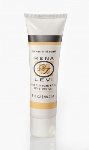 Sunburn Relief Moisture Gel with Aloe Vera Extract, Use After Sun Exposure or Waxing - 3 Fl Oz