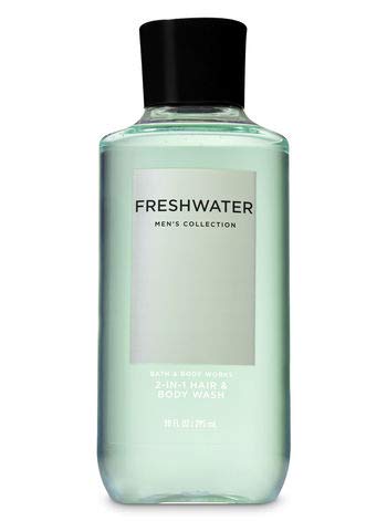 Bath and Body Works - Freshwater - 2-in-1 Hair + Body Wash – Deodorizing Body Spray & Ultra Shea Body Cream - designed just for him!