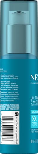 Nexxus Ultralight Smooth Frizz Defy Cream Serum for Frizzy and Dry Hair 4 fl oz,(Pack of 2)