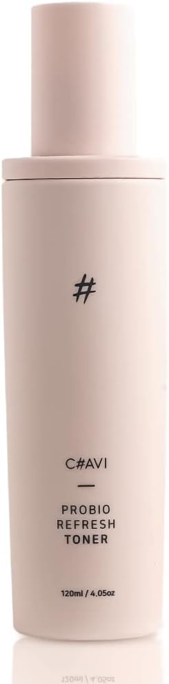 Mild Facial Refresh Toner - C#AVI Probio Calming Korean Skincare Soft Moisturize Skin Oil Water Balance Hydration Dry Sensitive Skin 120ml/4.05oz