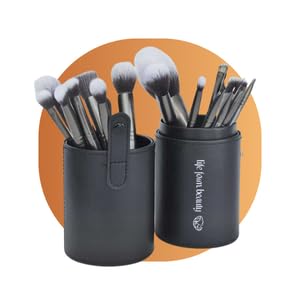 Professional Makeup Brushes Kit with Soft Synthetic Bristles + Case