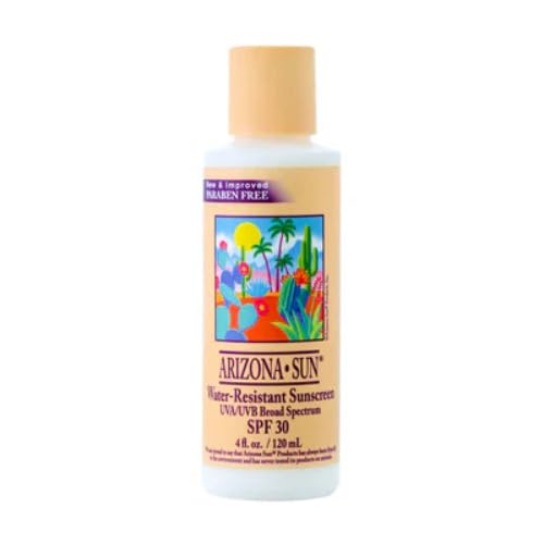 Arizona Sun Water Resistant Sunscreen SPF 30 – 4 oz -Total Sun Protection Lotion - Face and Body – Sunscreen