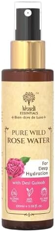 Pure Rose Water Facial Spray – Natural Hydrating Face Mist & Toner for Glowing Skin, Alcohol Free, All Skin Types