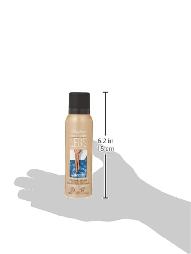Sally Hansen Airbrush Legs, Spray-On Self-Tanner, Fairest Glow | 4.4 Oz | Pack of 2