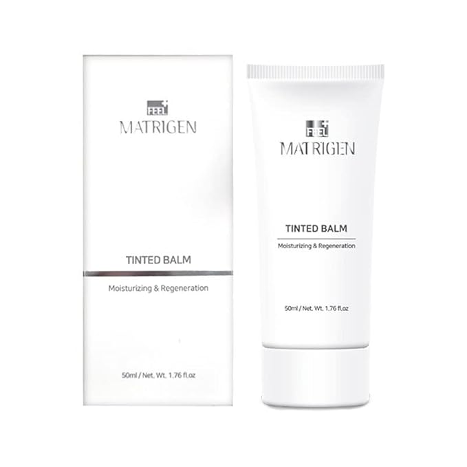 Matrigen Tinted Balm BB cream with skin protection moisturiser function while extra light covering skin redness