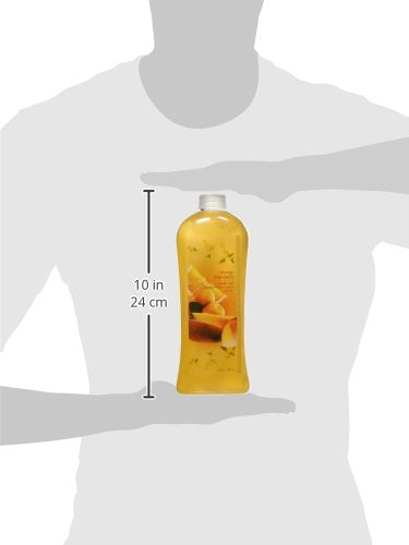 Bubble Bath, 32 Oz Large Bulk Bottle | Luxurious Bubble Bath for Adults & Kids | Relaxing & Moisturizing | Refreshing, Mango Mandarin
