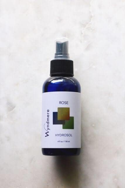 Rose Hydrosol Facial Toning Mist - Soothing Natural Facial Toner - Pure Rose Floral Water - 4oz