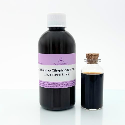 Barbatimao (Stryphnodendron) - 4oz (120ml) - Liquid Herbal Extract Toner | Adstringent Mist for Face and Body | Achieve Optimal Tone and Texture for All Skin Types