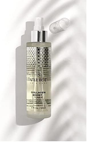 Valice Collagen Boost+ Toner to Tighten and Energize Skin, Made with CoQ10 and Botanical Extracts