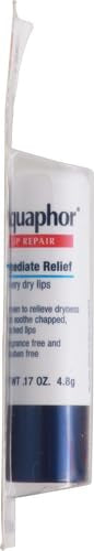 Aquaphor Lip Repair Stick, Moisturizing Lip Balm Pack, Relieves Dryness, 0.17 Oz Stick, (Pack of 4)