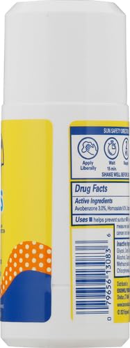 Banana Boat Sport Kids Sunscreen Roll On Lotion SPF 60, 2.5oz | Travel Size Sunscreen for Kids Roll On, Childrens Sunblock SPF 60, 2.5oz